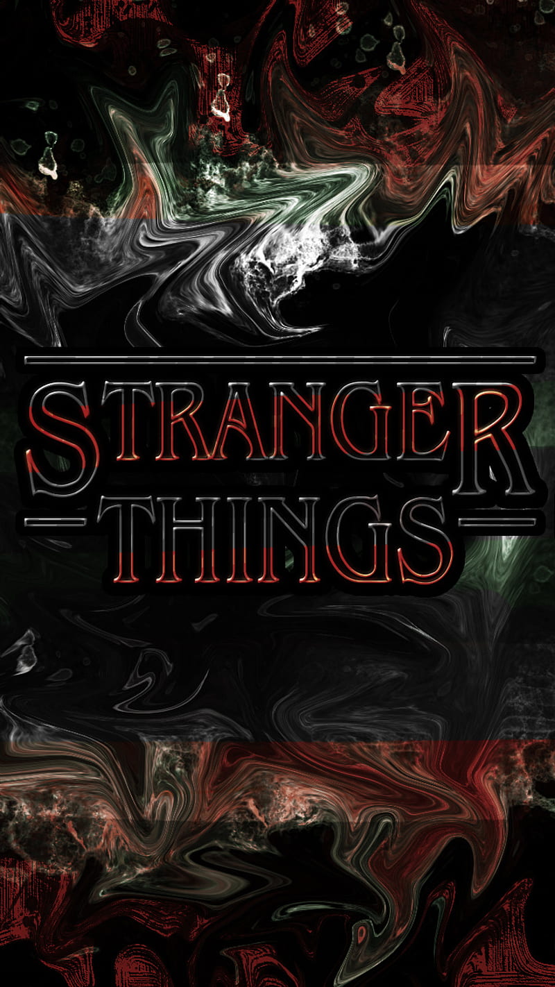Stranger Things, anime, dragonball, dustin, logo, love, netflix, series, thing, HD phone wallpaper