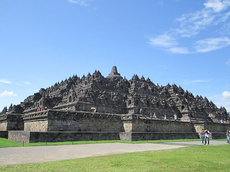 Inspired, Borobudur Temple, HD wallpaper