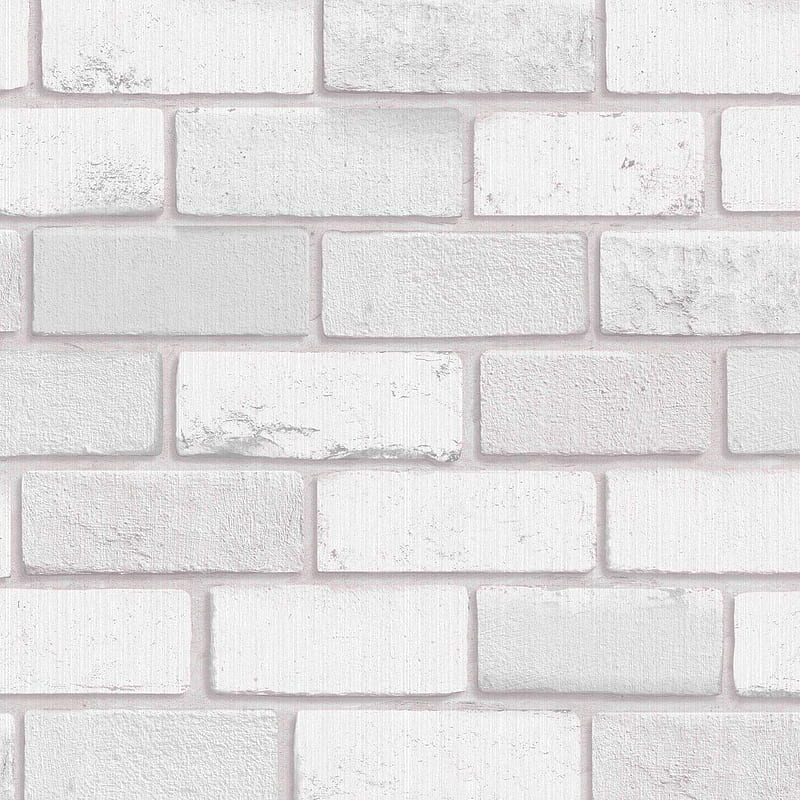 Arthouse Diamond White Brick Vinyl . Bring an Exposed Wall Illusion to Any Room. Glitter Effect Design. Tough Paper for Any Room in The House, 902009 : Tools & Home Improvement, Cute Brick, HD phone wallpaper