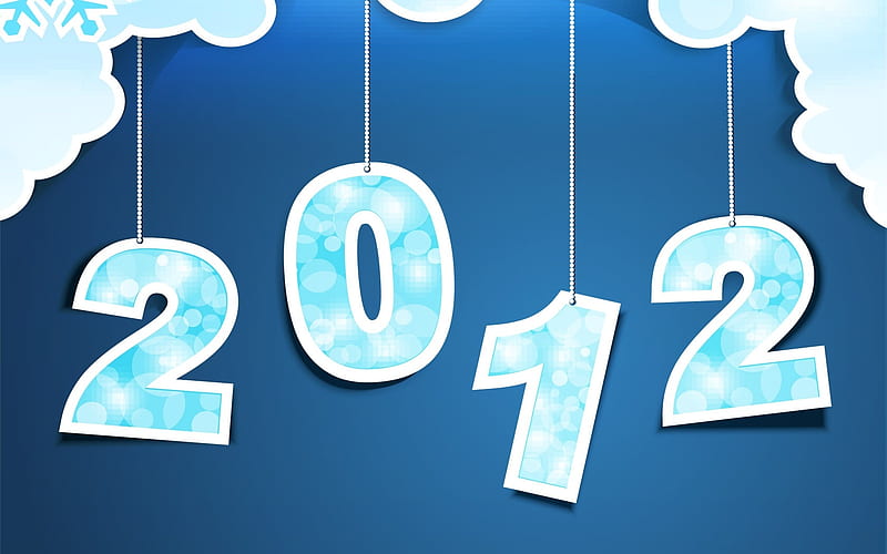 Welcome 2012-2012 Year theme, HD wallpaper