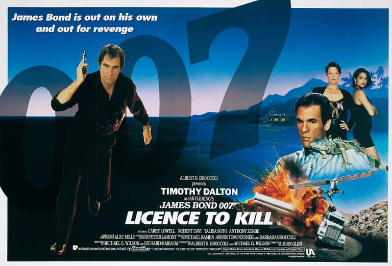 Licence To Kill (1989), James Bond Films, Timothy Dalton, 007, Licence To Kill, HD wallpaper