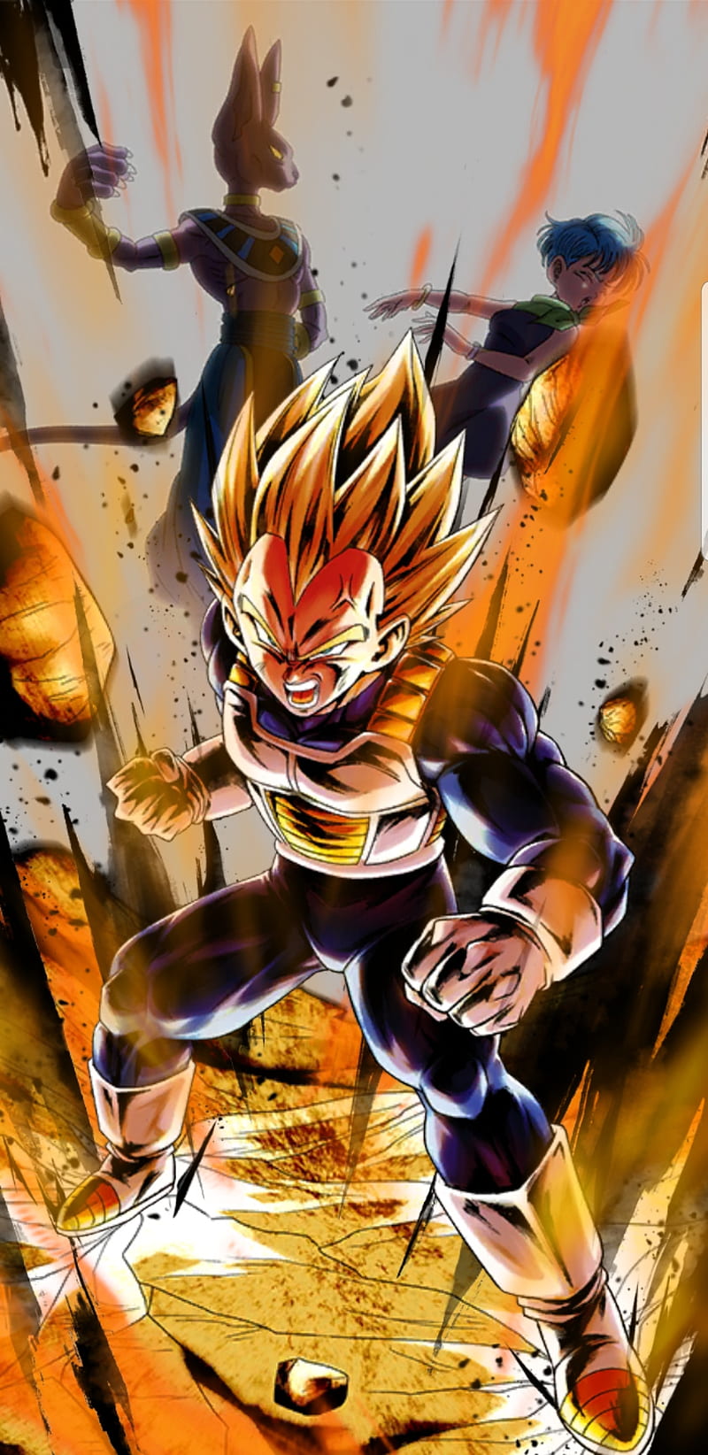 HD wallpaper: Dragon Ball, Dragon Ball Z, Super Saiyan 2, Vegeta (Dragon  Ball)