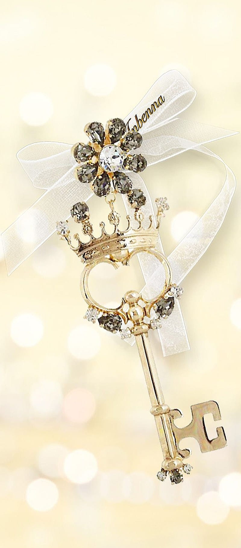 Queens Key, crown, crowns, flower, girly, gold, key, pretty, princess, queen, sparkle, HD phone wallpaper