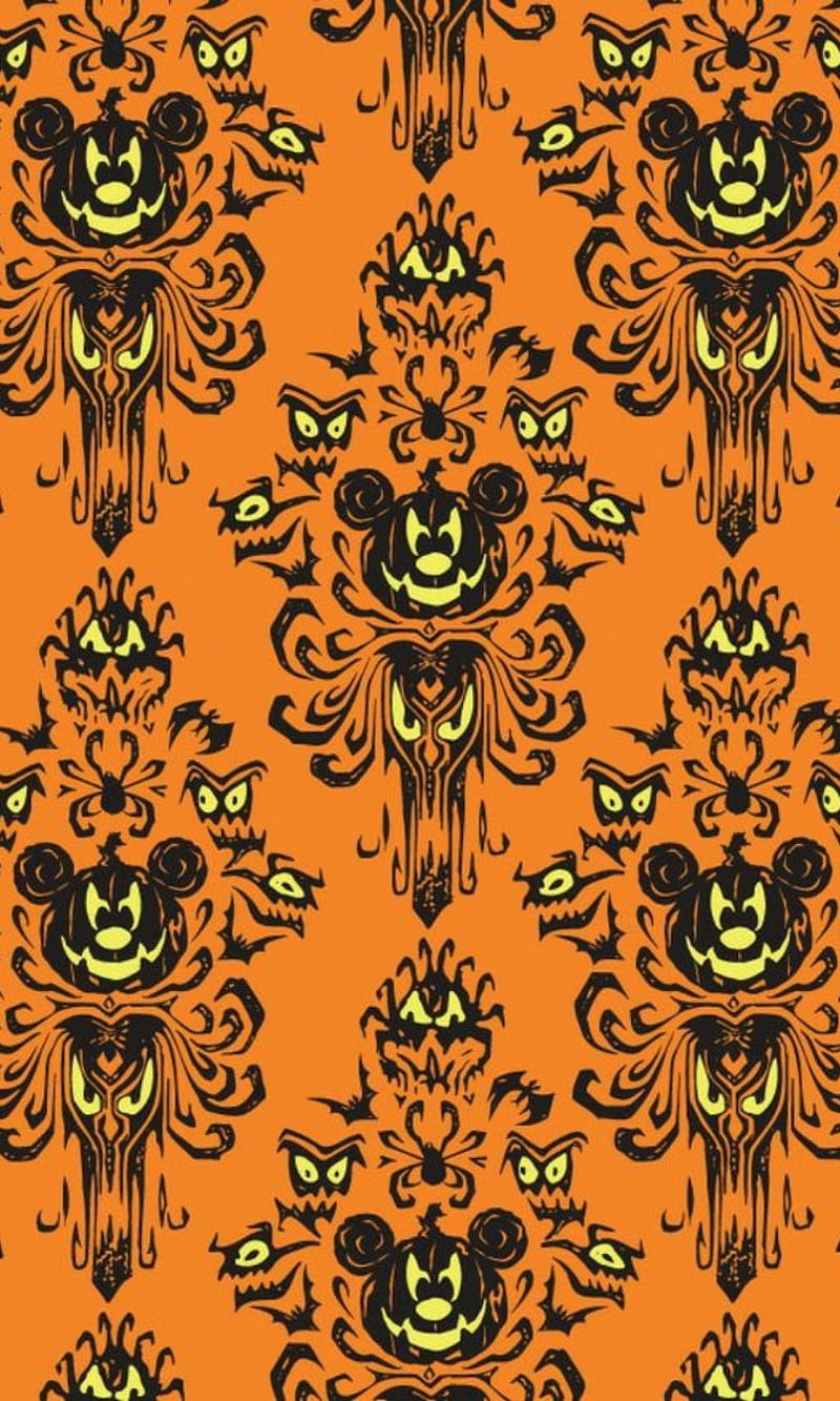 Halloween mickey, haunted mansion, HD phone wallpaper