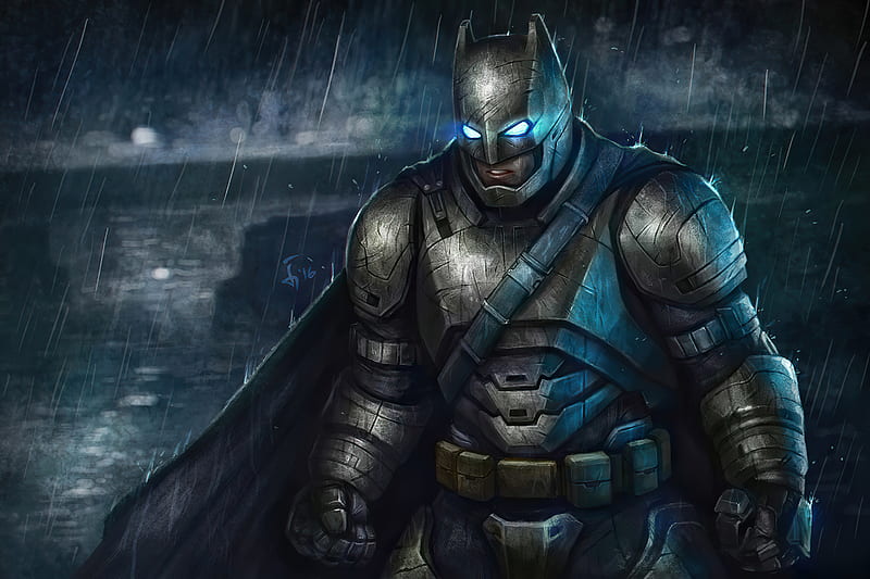 Batman Armour Artwork, batman, superheroes, artwork, artist, artstation, HD wallpaper