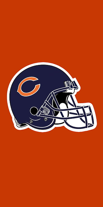 Chicago Bears logo, american football team from the NFC North Division,  Chicago and Lake Forest, Illinois color…
