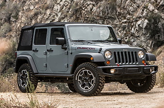 Jeep, Jeep Wrangler, Jeep Wrangler Rubicon, Silver Car, HD wallpaper