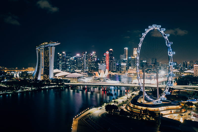 Singapore Amusement Park , singapore, city, world, HD wallpaper