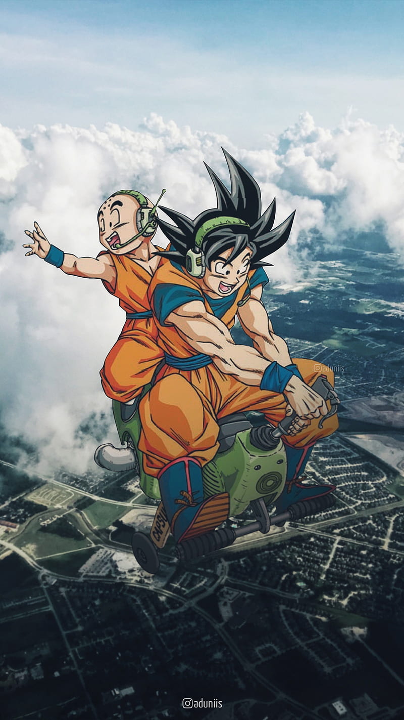 P Descarga gratis Goku y krillin vegeta bola de dragón dragon ball suer manga dbz