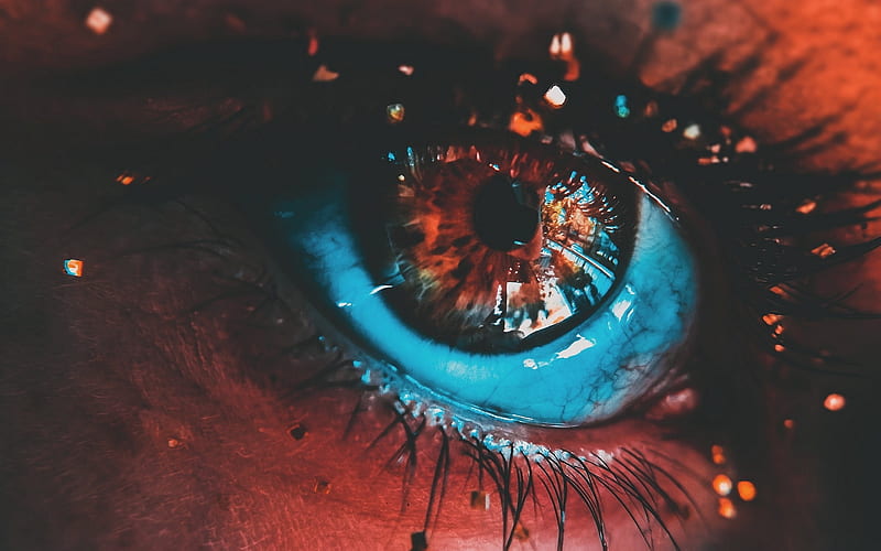 Eye, creative eye, lens, HD phone wallpaper