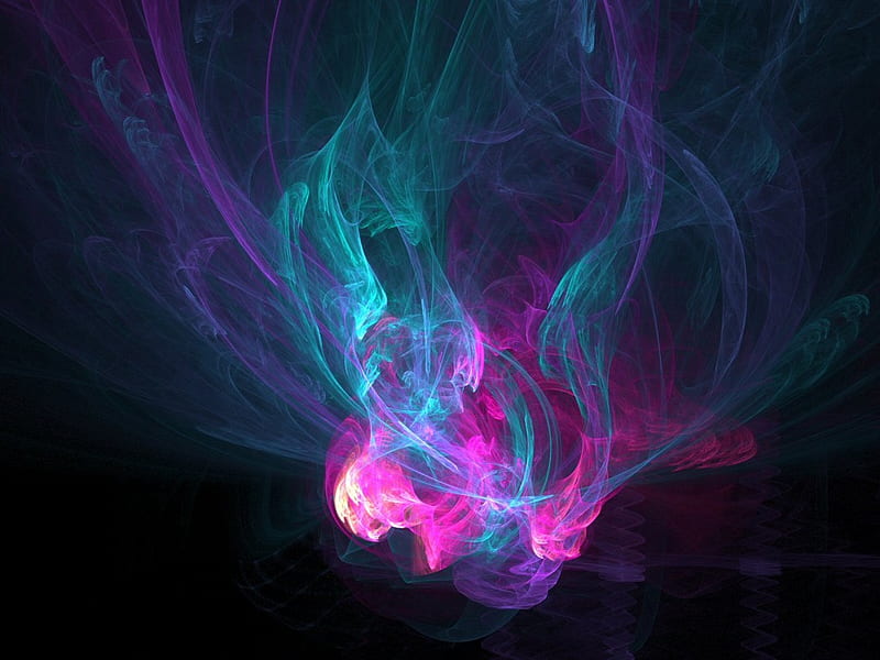 spirit power spirit power 1024x768.jpg, colorful, colors, neon, glow, HD wallpaper