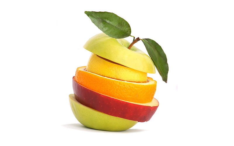 Creative Design Mix Fruit Sliced Fruit Sack, HD wallpaper
