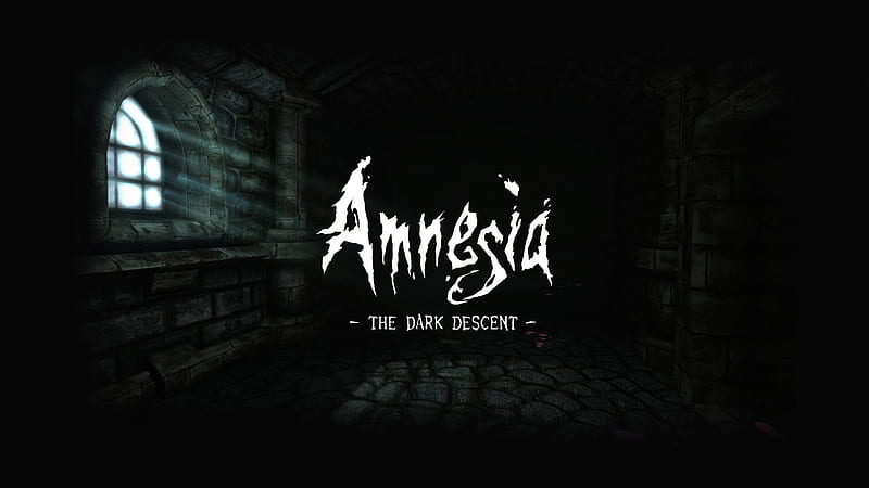 Amnesia, typography, HD wallpaper