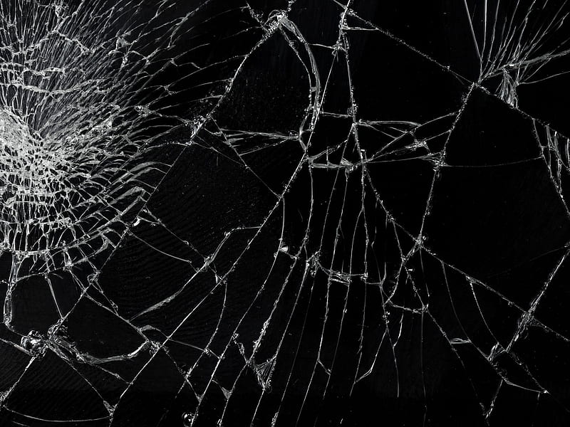 iPhone Cracked Screen, Realistic Cracked Screen, HD wallpaper