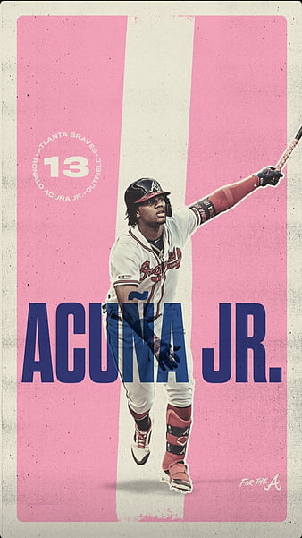 Ronald Acuna Jr. Wallpaper Discover more Atlanta Braves, Baseball, Braves,  Major League Baseba…