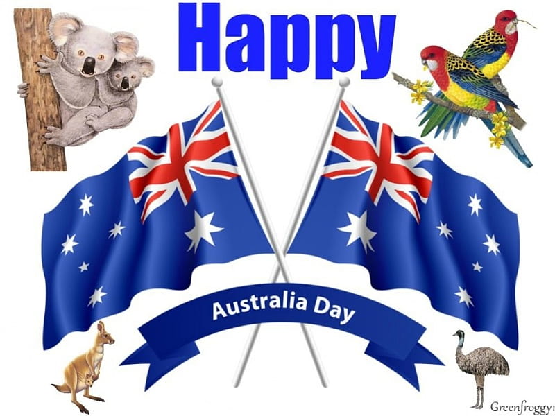 HAPPY AUSTRALIA DAY, DAY, HAPPY, CREATION, AUSTRALIA, HD wallpaper