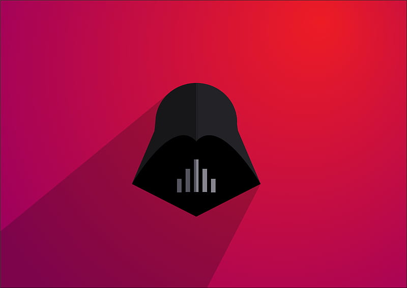 Darth Vader Minimalism , darth-vader, minimalism, HD wallpaper