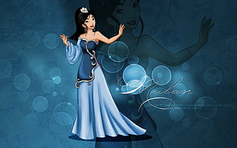 Mulan Disney Princess - Aesthetic Disney Princess Edit -, HD wallpaper