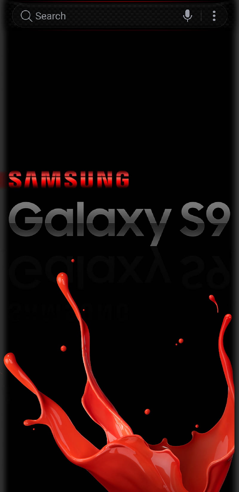 Samsung, red, paint, galaxy, s9, HD phone wallpaper | Peakpx