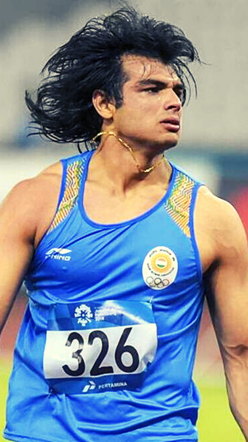 neeraj chopra, sports, athlete, gold medalist, olympics 2021, indian, niraj, HD phone wallpaper