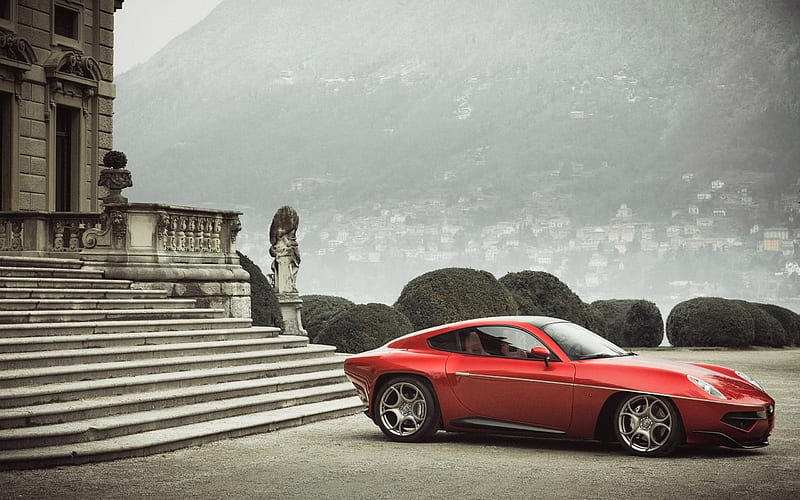 Alfa Romeo, Disco Volante, Italy, concepts, HD wallpaper