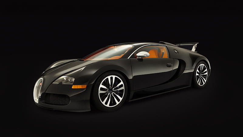 2008 Bugatti Veyron Sang Noir, Coupe, Turbo, W16, car, HD wallpaper