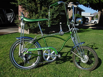 schwinn stingray bike green