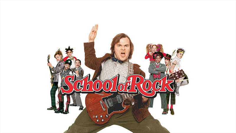 Movie, School of Rock, Jack Black, HD wallpaper