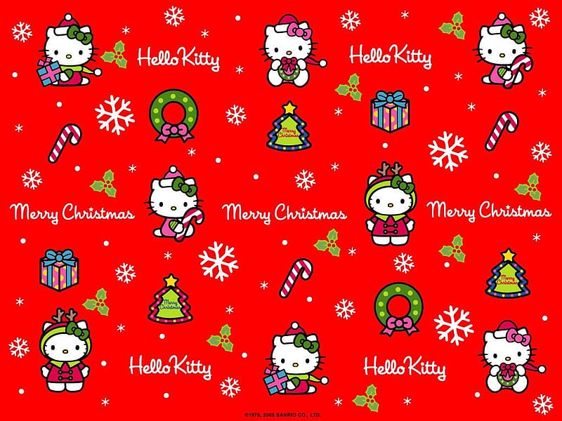 Holiday . Hello kitty christmas, Hello kitty background, Kawaii christmas, Sanrio Christmas, HD wallpaper
