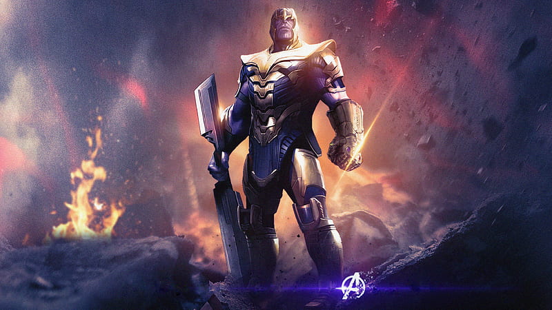 Thanos Avengers Endgame, HD wallpaper