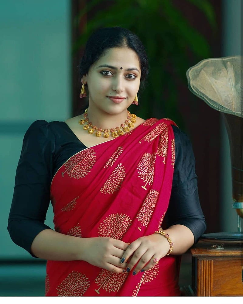 Anu sitara, mallu actress, HD phone wallpaper