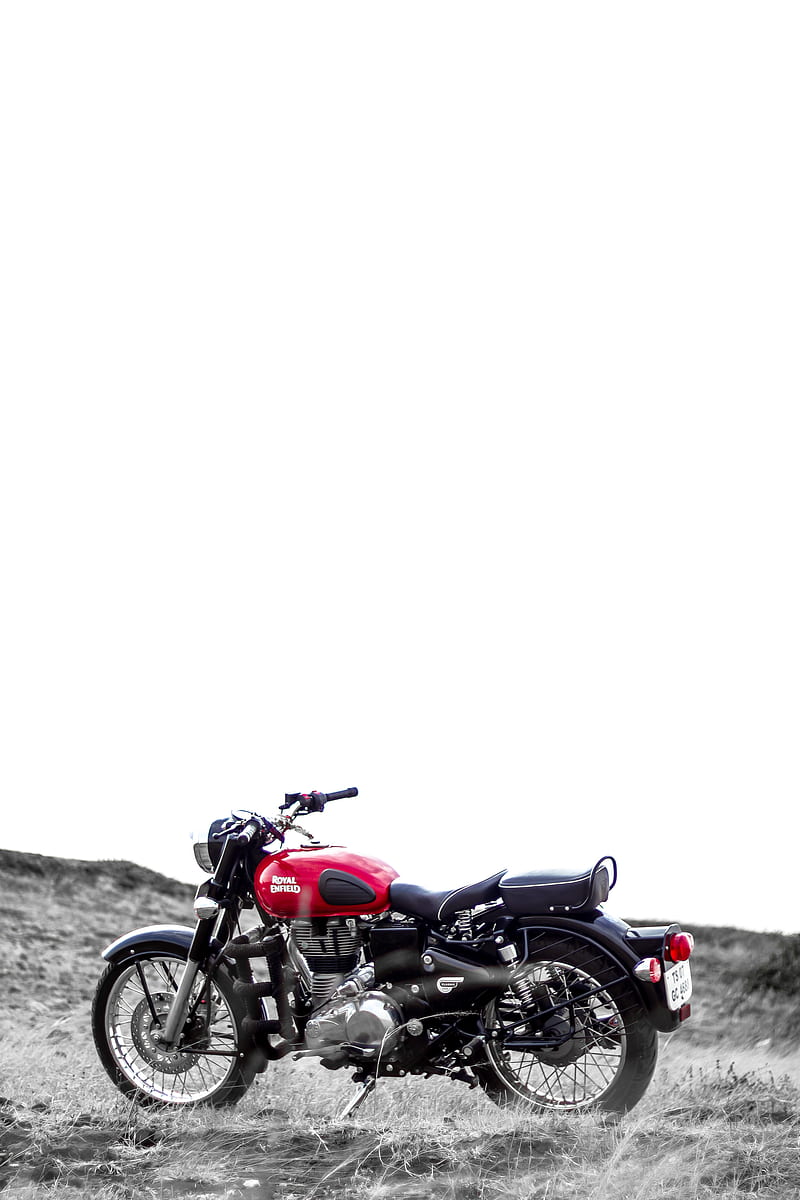 black and red standard motorcycle, HD phone wallpaper