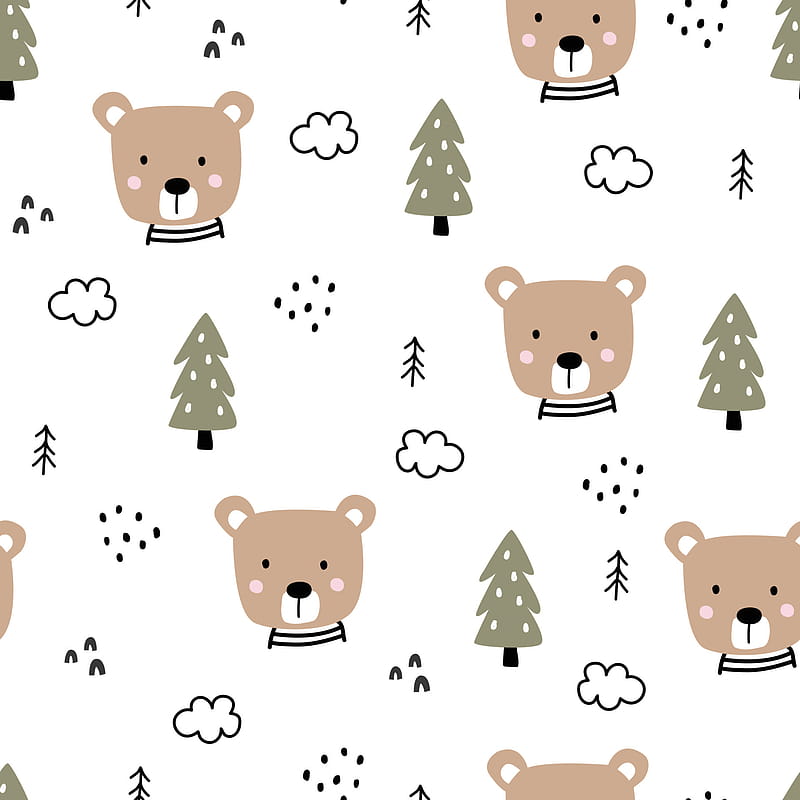 HD brown bear cartoon wallpapers | Peakpx