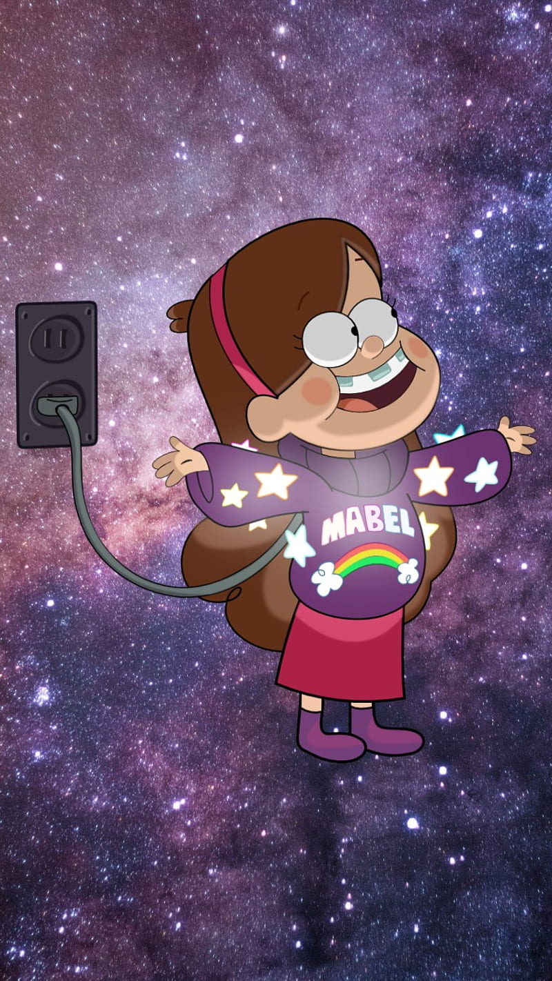 Mabel, galaxy, galaxy, gravity falls, mabel y dipper, ponies, pony, theme, unicorn, HD phone wallpaper