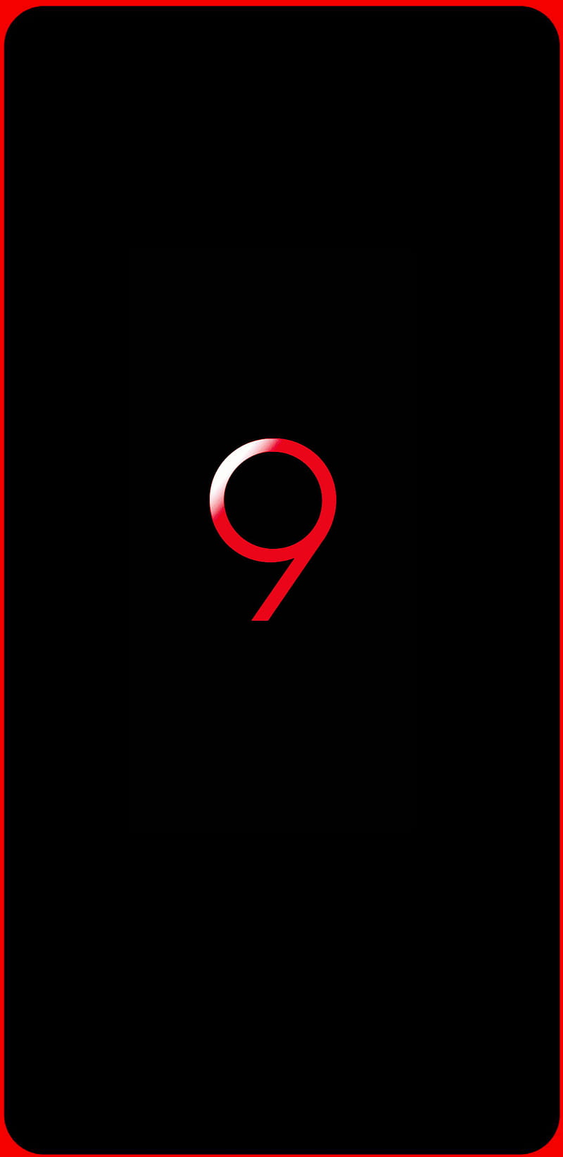 Samsung s9, black, edge, edge , lock, red edge, s9, samsung, HD phone wallpaper