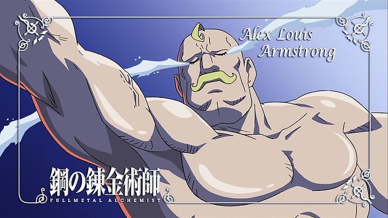 Anime, Fullmetal Alchemist, Alex Louis Armstrong, HD wallpaper