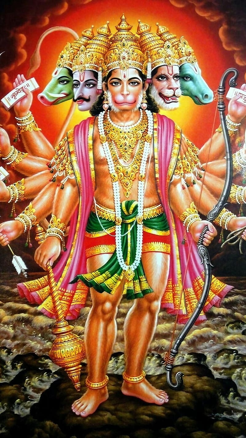 Bajrangbali Ka , Lord Hanuman, hindu god, devotional, bhakti, HD phone wallpaper