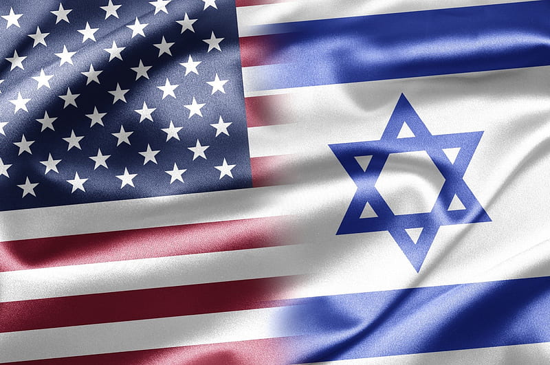US and Israel, israel, us, usa and israel, HD wallpaper