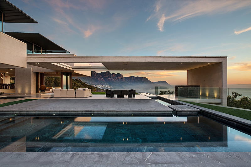 Modern Architecture, architecture, modern, housing, luxurious, HD wallpaper