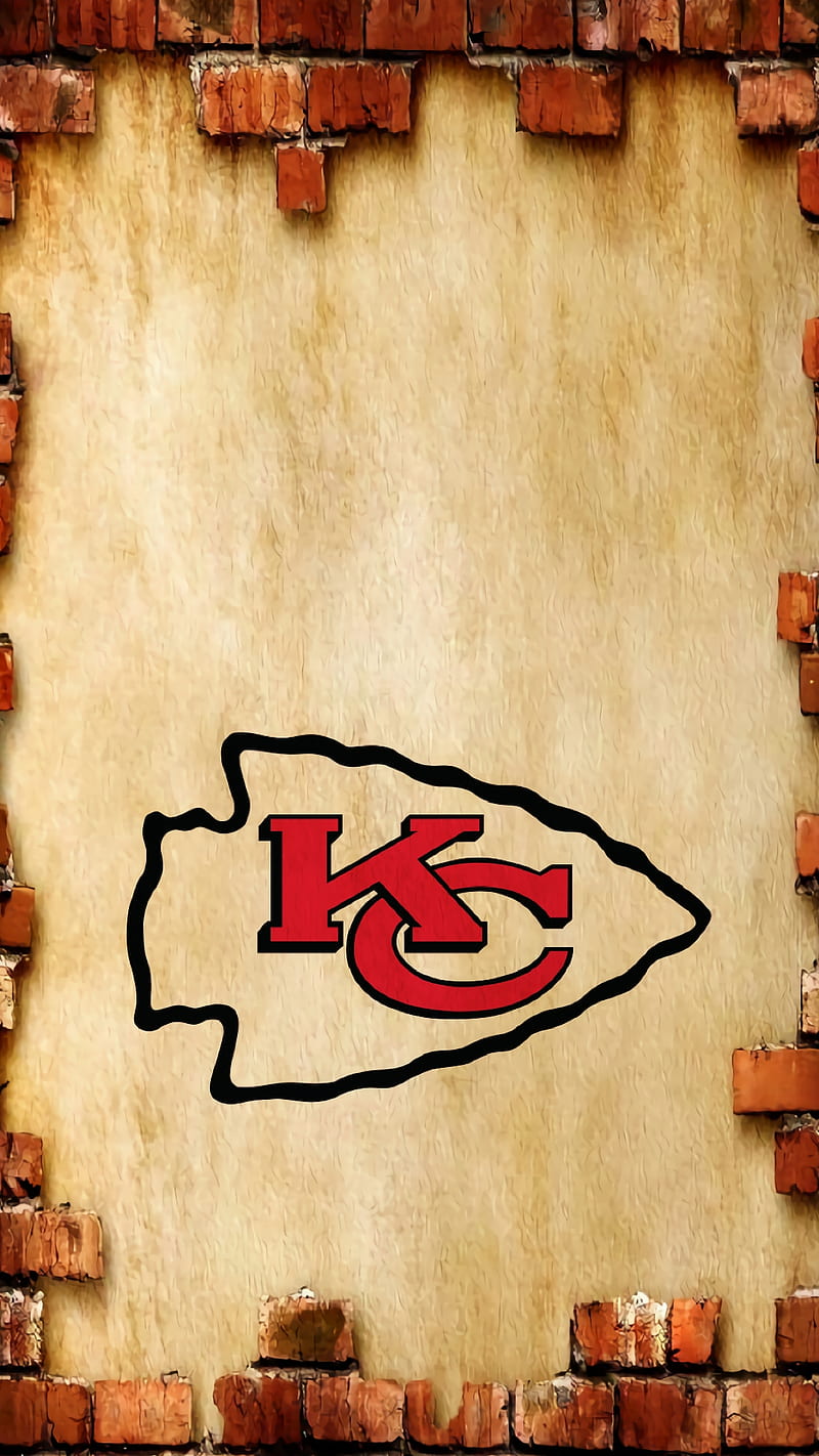 Kansas City Chiefs, brick, football, kansas city, nfl, HD phone wallpaper