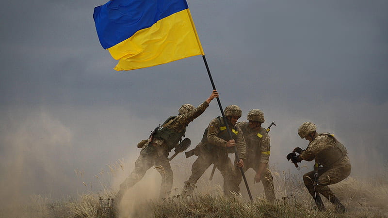 Ukraine, Ukrainian Flag, HD wallpaper