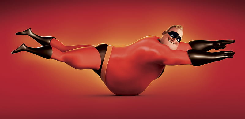 Mr Fat Incredible, the-incredibles-2, 2019-movies, movies, animated-movies,  funny, HD wallpaper | Peakpx