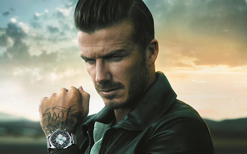 David Beckham, Portrait, English footballer, handsome man, HD wallpaper