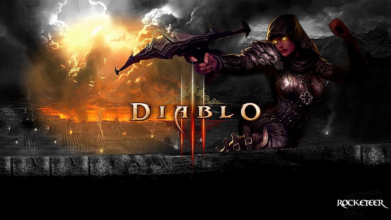 Demon Hunter (Diablo Iii), Diablo Iii, Diablo, Video Game, HD wallpaper