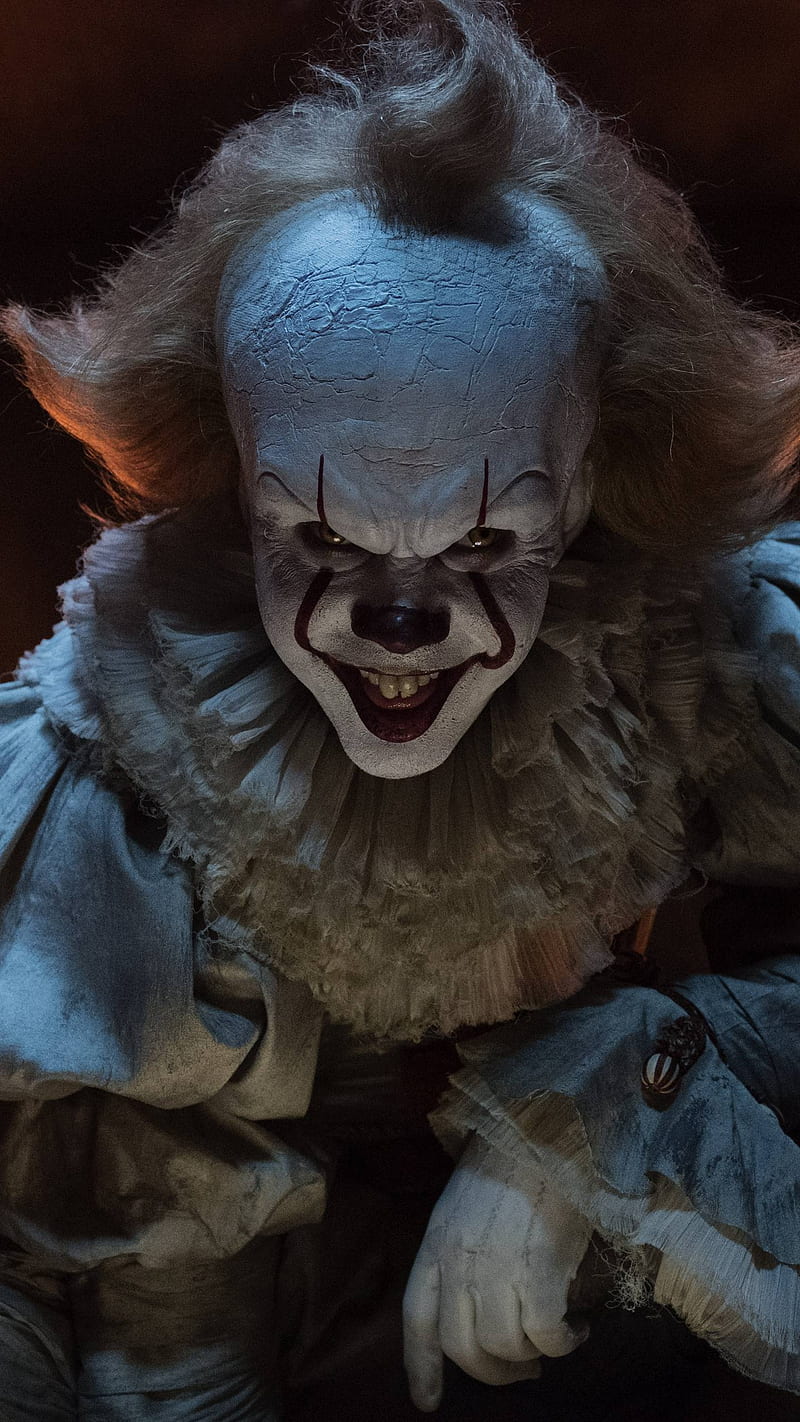 It, 2017, clown, clowns, horror, king, movie, scary, HD phone wallpaper