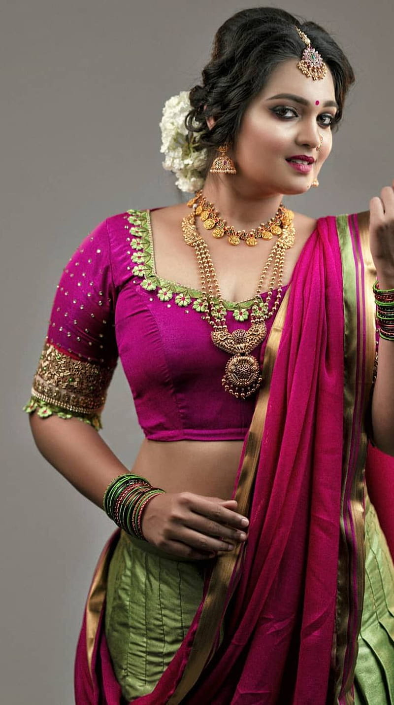 Sanuja , mallu actress, model, HD phone wallpaper