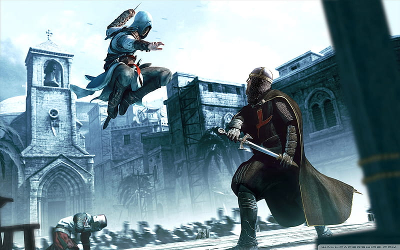 Lethal, stunning, action, assassins creed, video game, game, assassins,  assassin, HD wallpaper | Peakpx