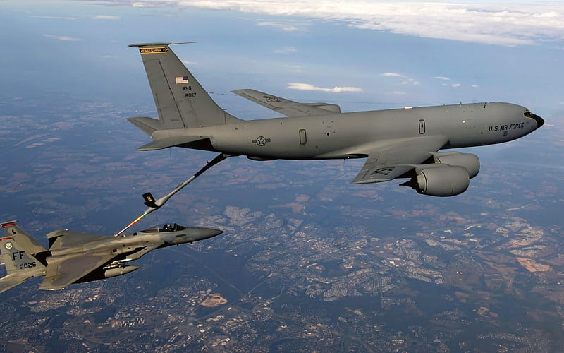 Aircraft Aerial Refueling, amazing, aircraft, nice, cool, high, refueling, aerial, HD wallpaper