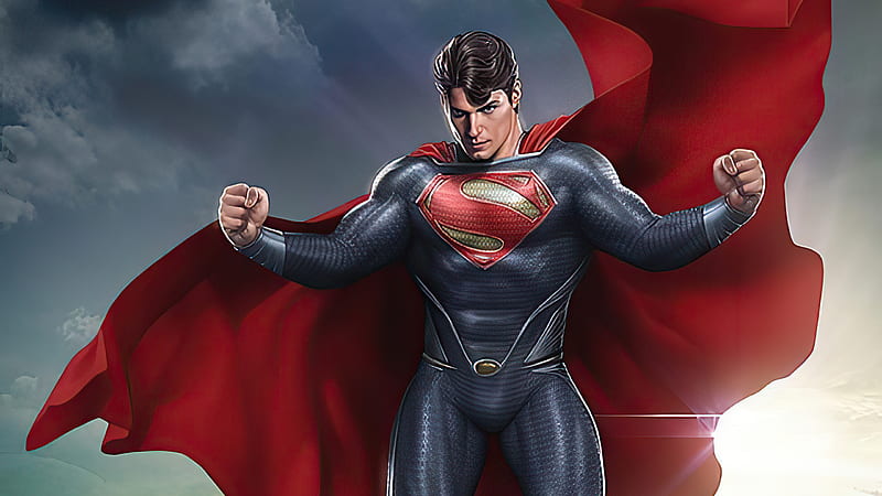 Superman Flyer, superman, superheroes, artwork, HD wallpaper