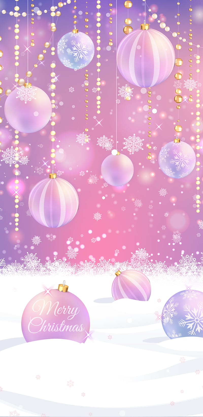 Navidad, navidad, destellos, navidad, rosa, nieve, hermoso, femenino,  fiesta, Fondo de pantalla de teléfono HD | Peakpx